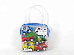 Pull Back  Car(6in1) toys