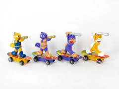 Pull Back Skate Board(2in1) toys