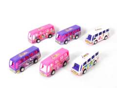 Pull Back Bus(2in1) toys