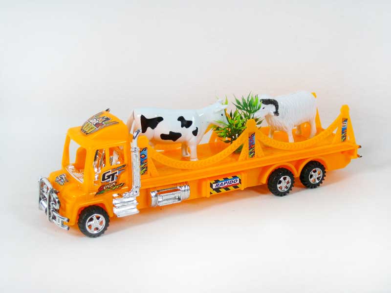 Pull Back Truck Tow Animal(3C) toys