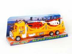 Pull Back Truck Tow Plane(3C) toys