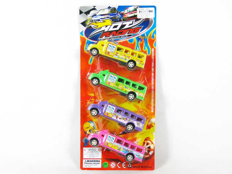 Pull Back Car(4in1) toys