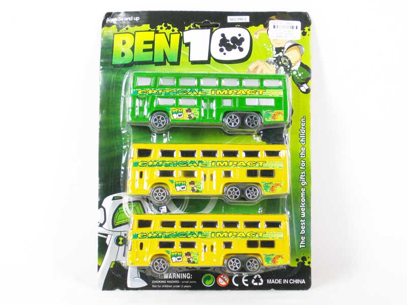 Pull Back Bus(3in1) toys