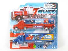 Pull Back Container Truck(2in1)