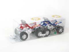 Pull Back Motorcycle W/L_M(2in1) toys