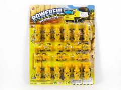 Pull Back Construction Truck(18in1) toys
