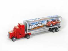 Pull Back Container Truck(2S2C) toys