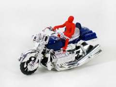 Pull Back Motorcycle & Spird Man toys