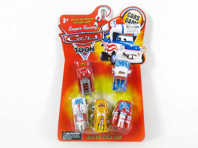 Pull Back Car(5in1) toys