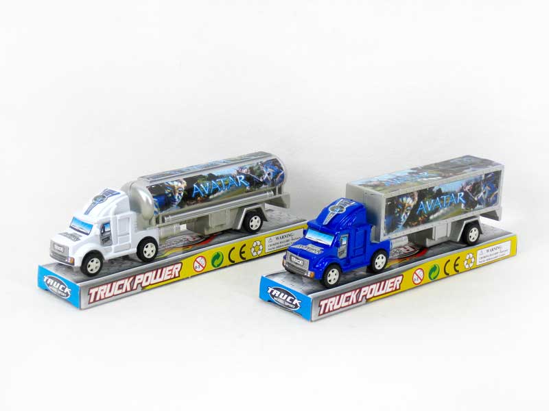 Pull Back Container Truck(2S2C) toys