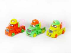 Pull Back Construction Truck(3S3C) toys
