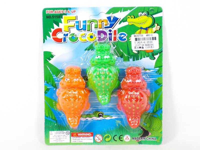 Pull Back Crocodilian(3in1) toys