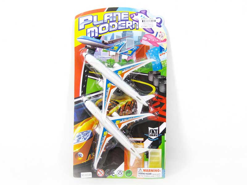 Pull Back Airplane(2in1) toys