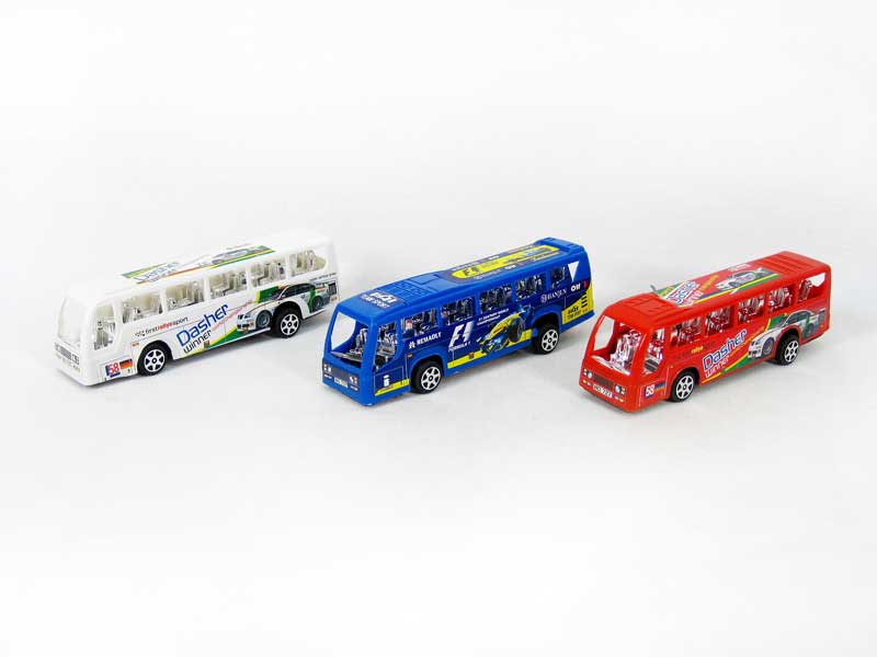 Pull Back Bus(3in1) toys