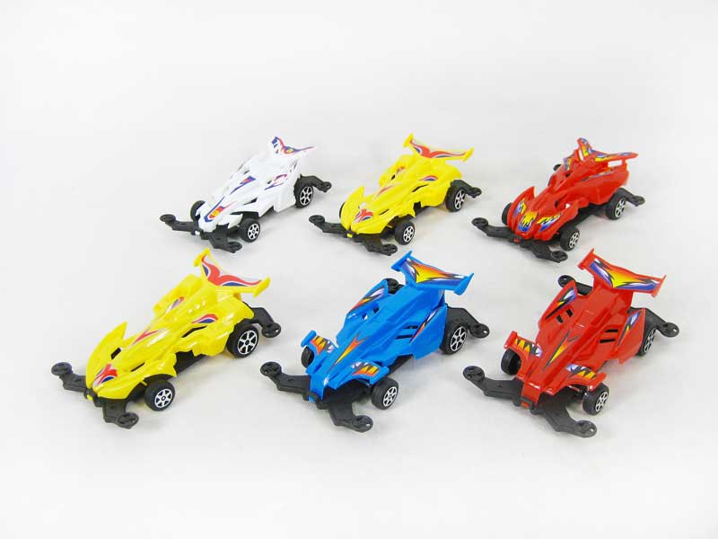 Pull Back 4WD Car(6in1) toys