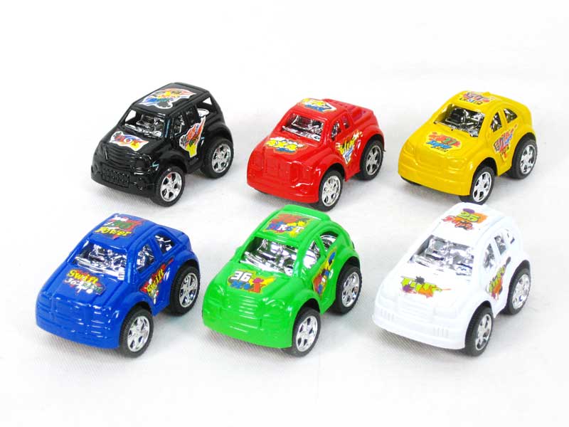 Pull Back Car(6in1) toys