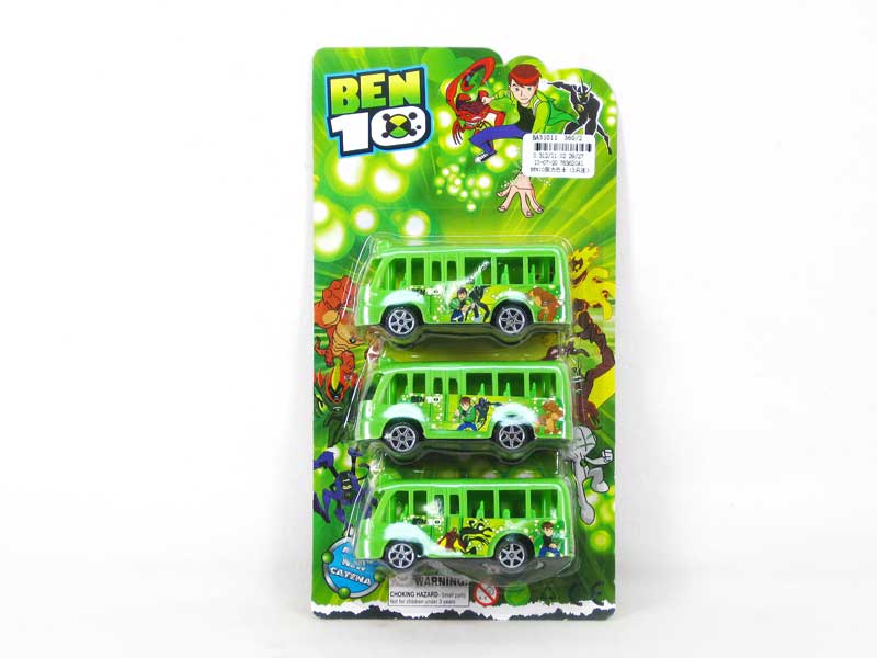 Pull Back Bus(3in1) toys