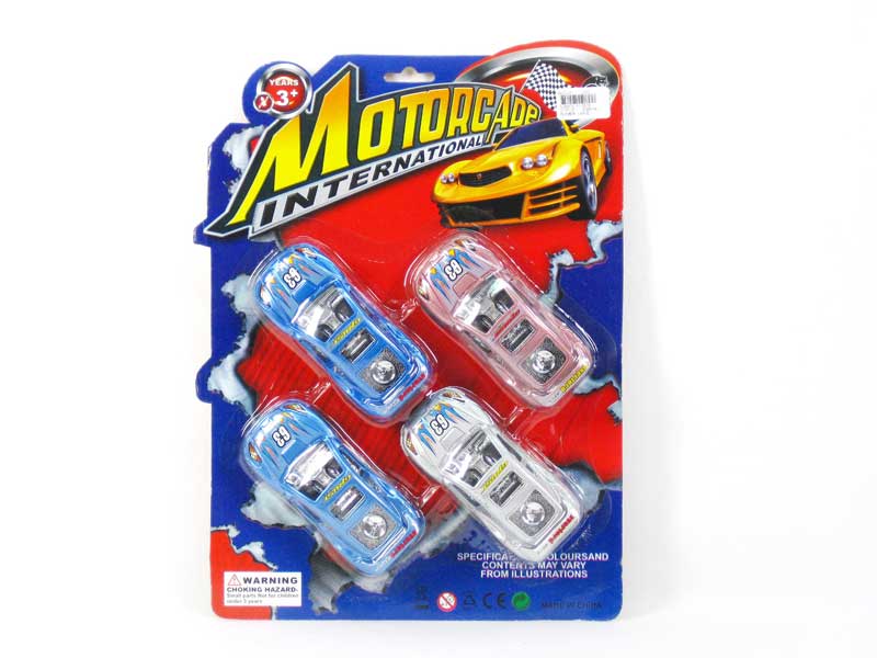 Pull Back Sports Car(4in1) toys