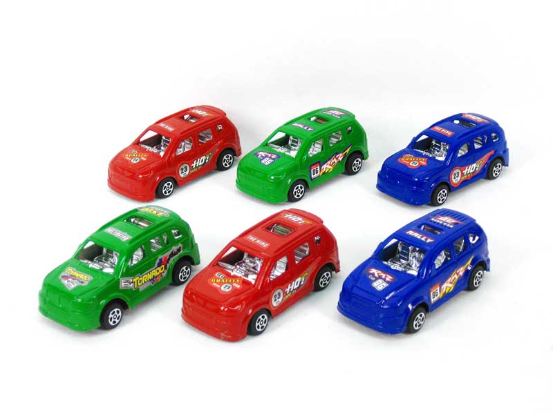 Pull Back Car(6in1) toys