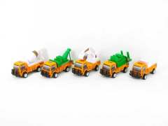 Pull Back Construction Truck(5S) toys