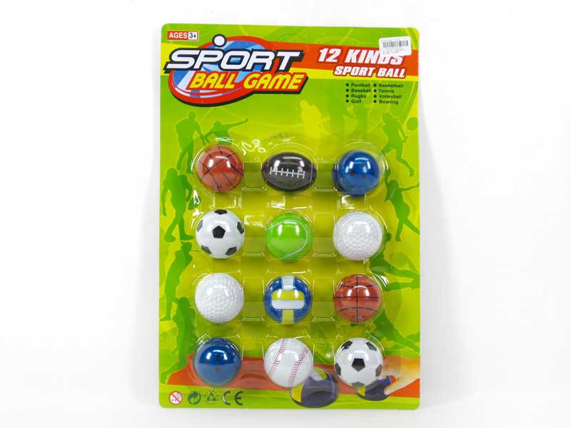 Pull Back Ball(12in1) toys