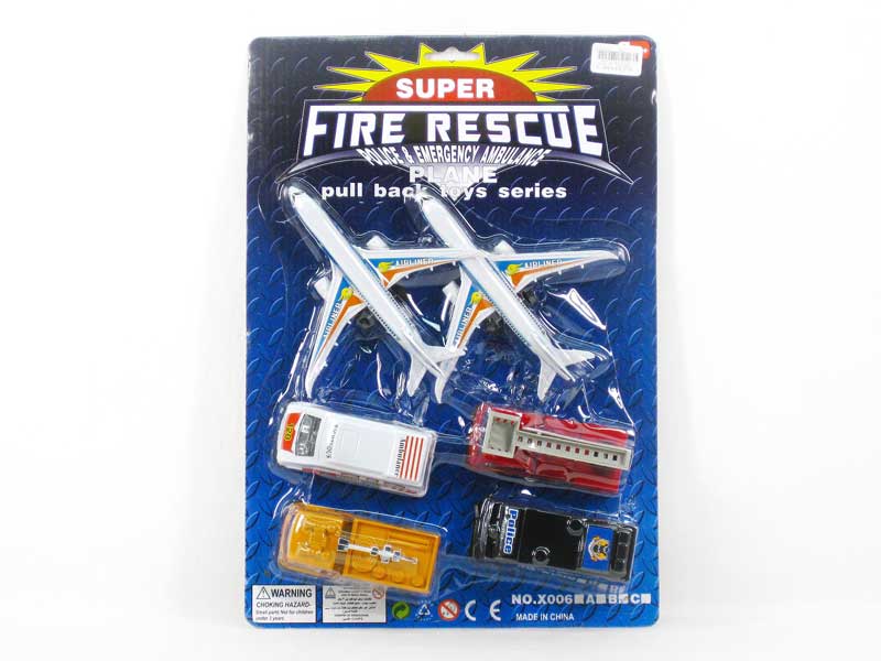 Pull Back Fire Engine & Pull Back Fire Engine(6in1) toys