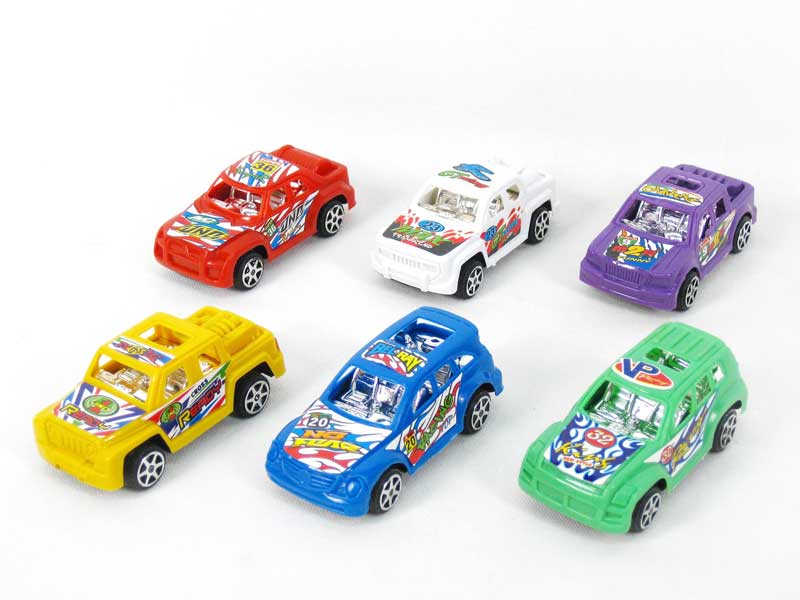 Pull Back Racing Car(6in1) toys