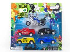 Pull Back Car & Pull Back Motorcycle toys