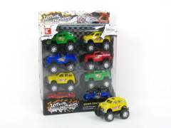 Pull Back Cross-country Racing Car(8in1) toys