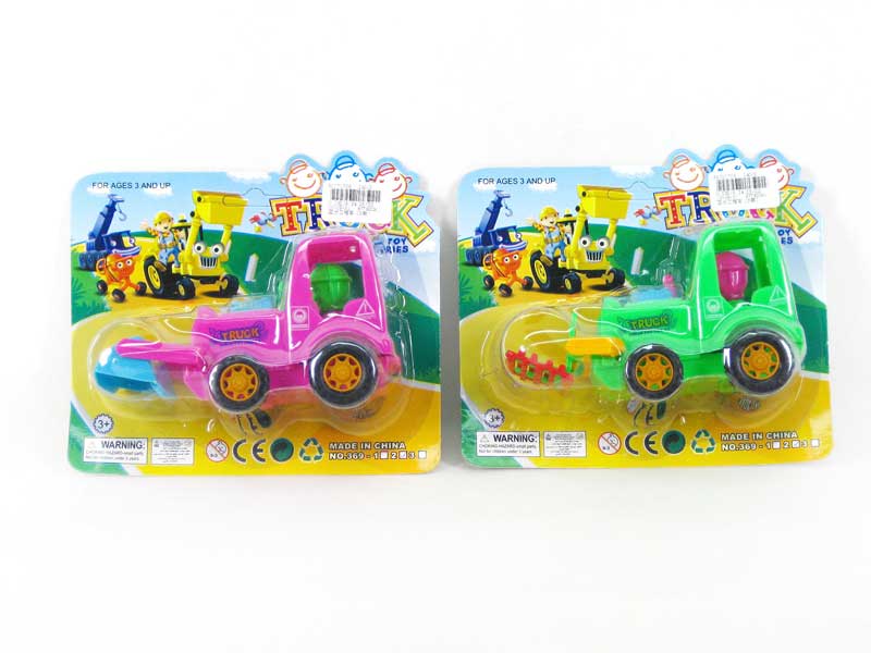 Pull Back Construction Truck(3S) toys