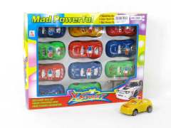 Pull Back Police Car(12in1) toys