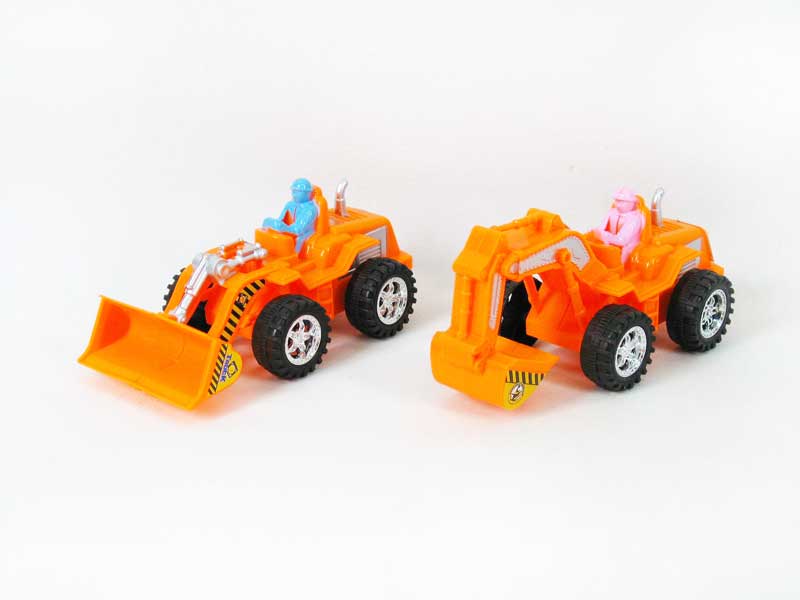 Pull Back Construction Truck(2S) toys