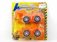 Pull  Back Construction Car(2in1)