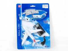 Die Cast Airplane & Withstand Pull Back
