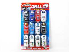 Pull Back Police Car(12in1) toys