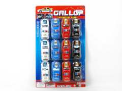 Pull Back Police Car(12in1) toys