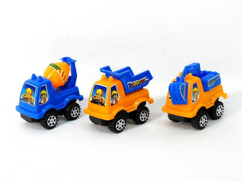 Pull Back Construction Truck(3S) toys