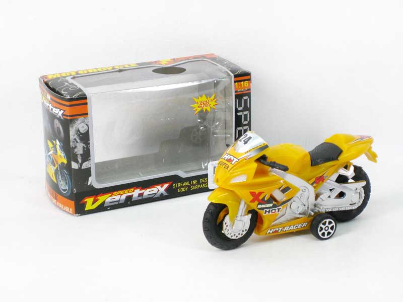 Pull Back Motorcycle W/IC(3C) toys