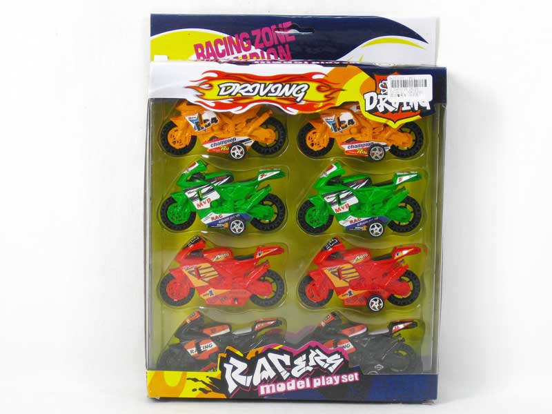 Pull-Back Motorcycle(8in1) toys