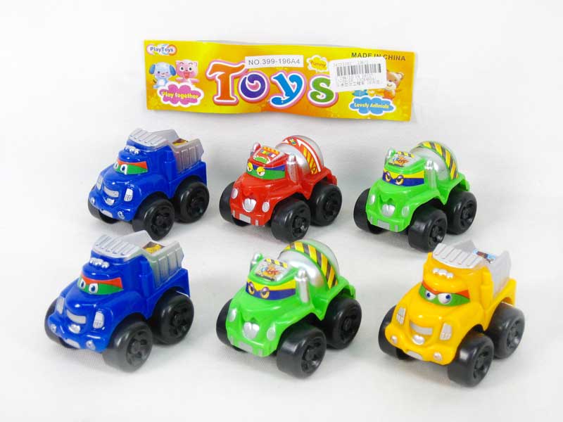 Pull Construction Truck(6in1) toys