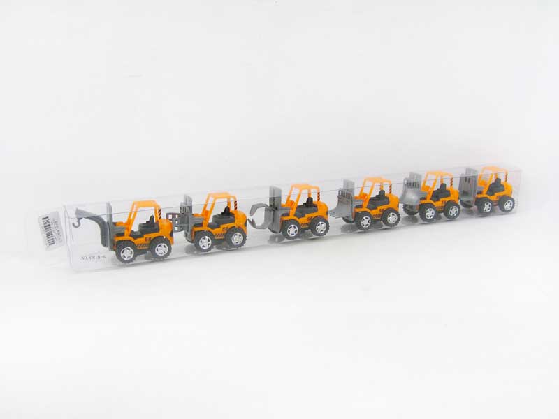 Pull Back Construction Truck(6in1) toys