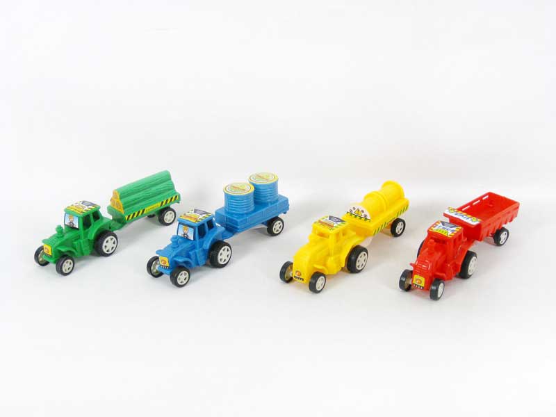 Pull Back Farmer Car(4S4C) toys