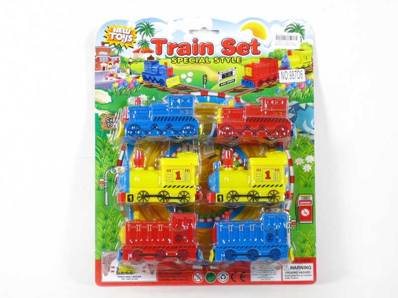 Pull Back Loco(6in1) toys