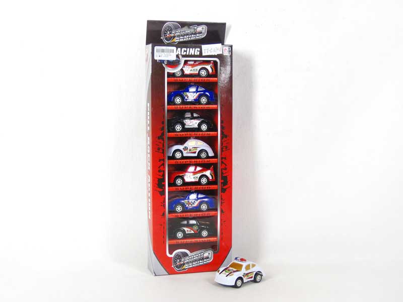 Pull Back Police Car(8in1) toys