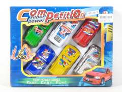 Pull Back Racing Car(6in1) toys