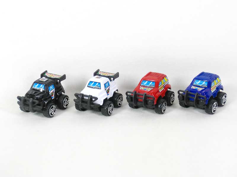 Pull Back Cross-country Car(4in1) toys