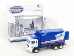 Die Cast Container Truck Pull Back toys