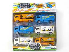Pull Back Container Truck(6in1)