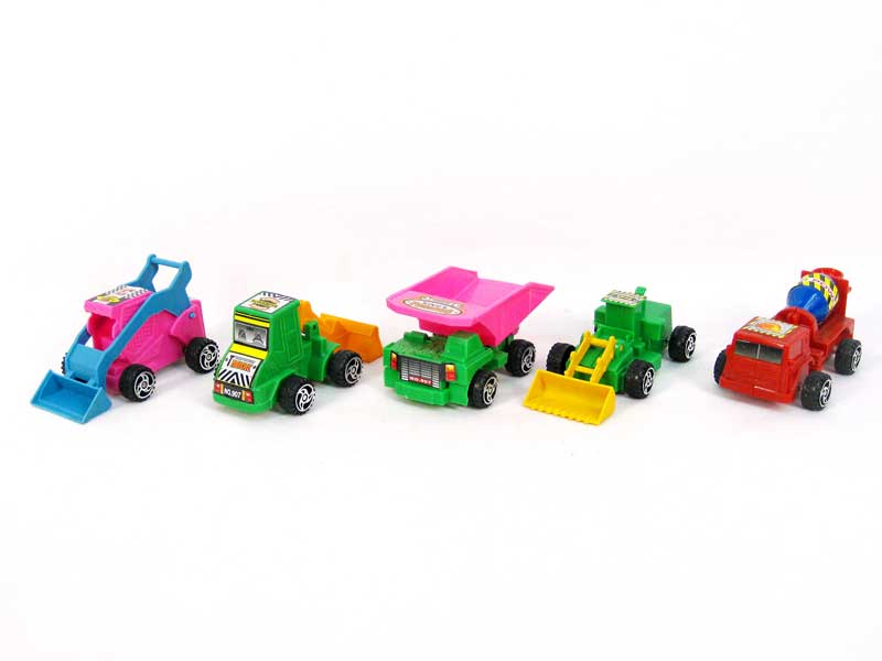Pull Back Construction Truck(5S) toys