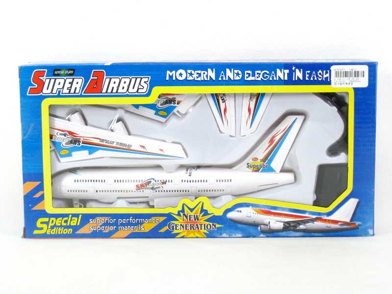 Pull Back Airplane W/S toys